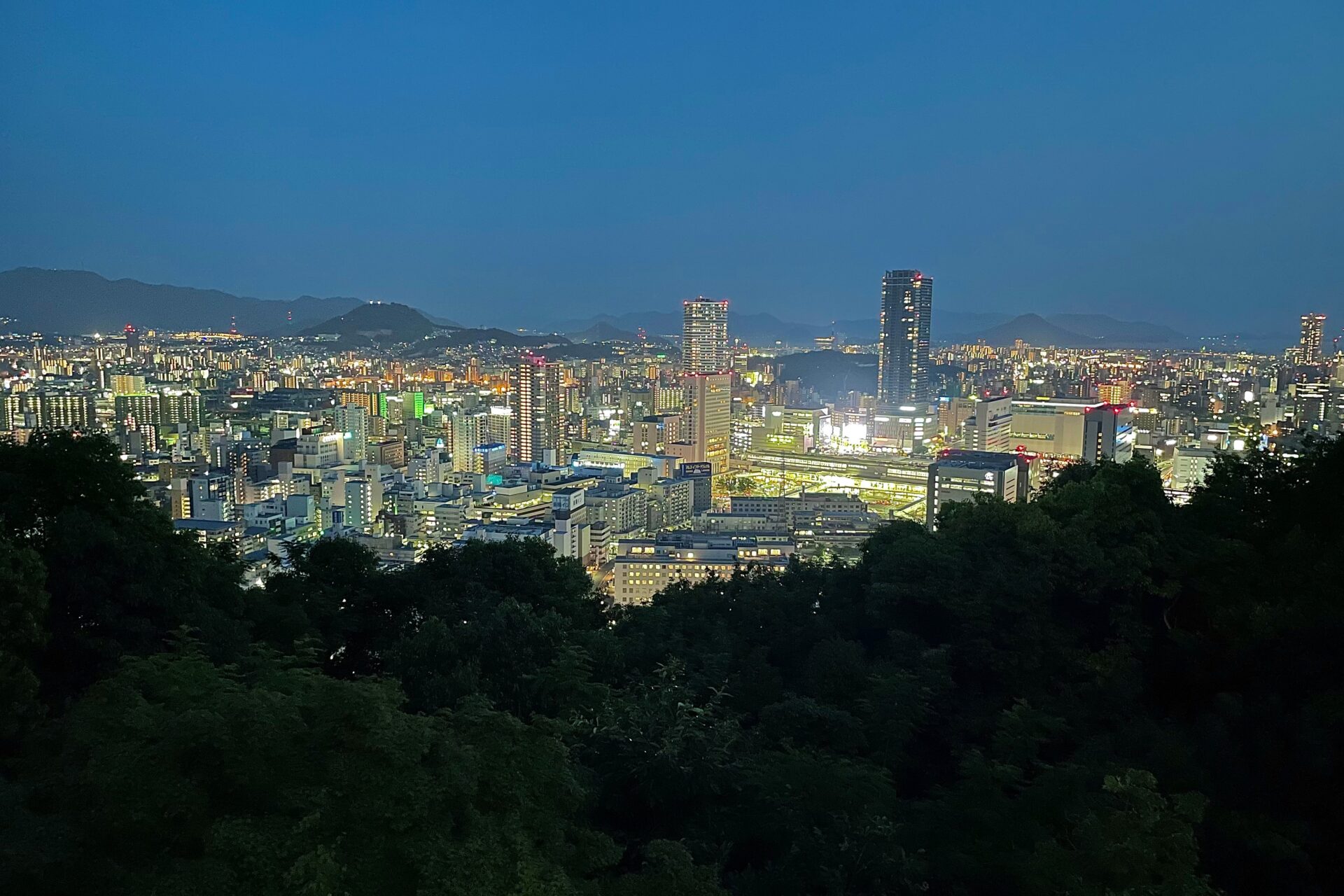 二葉山からの夜景