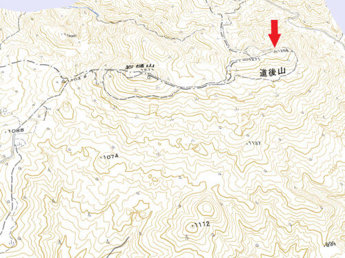 牧場の面影を残し草原の風情が漂う道後山