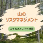 山でのスズメバチ対策｜山での事故発生件数を考えると最も警戒が必要！