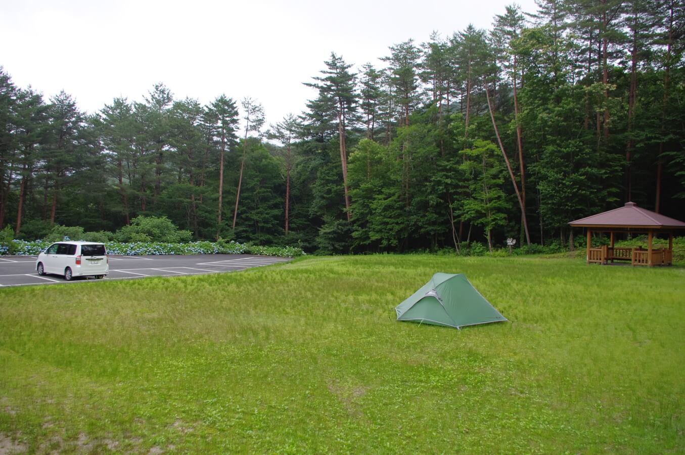 ひとりぼっちの恐羅漢キャンプ場