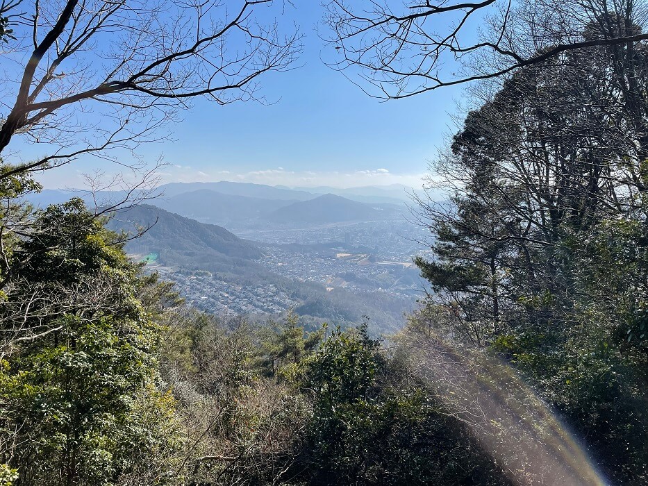 野登呂山山頂からの展望